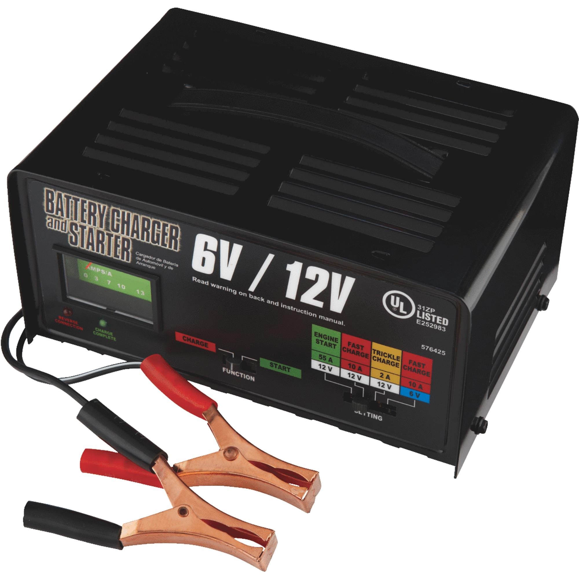 Best 55-10-2 Auto Battery Charger - Fast Charging & Maintenance for Cars, Trucks, SUVs - Perfect for Winter Storage & Emergency Jump Starts