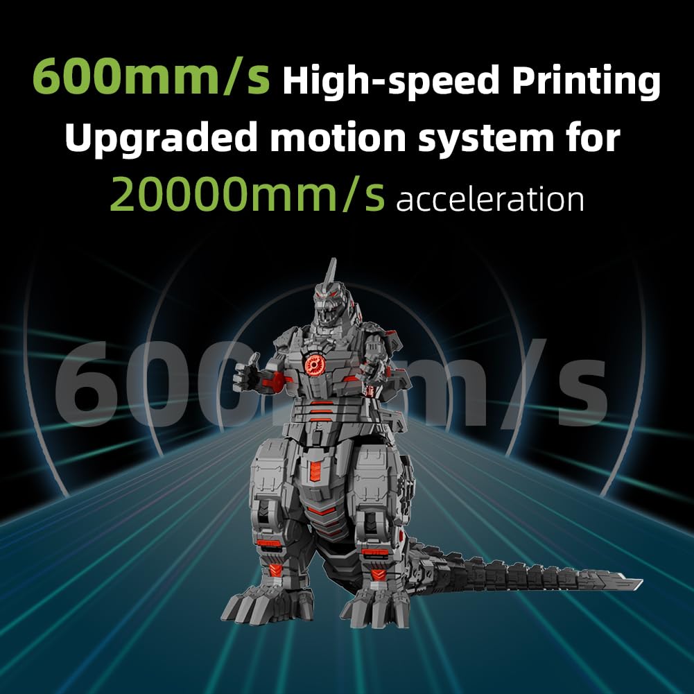 Flsun V400 High-Speed Delta 3D Printer - 600mm/s Printing Speed, All Metal Direct Drive Extruder, 300℃ High-Temp Nozzle, 11.8
