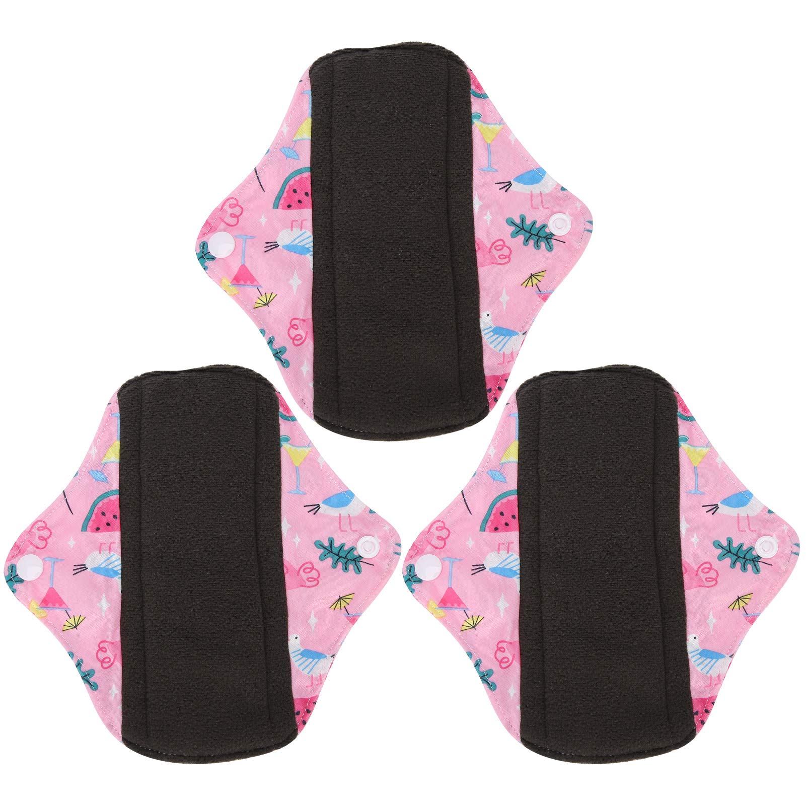 **Reusable Washable Sanitary Pads for Women – Waterproof, Breathable & Comfortable – Eco-Friendly Menstrual Pads for Travel, Sports & Home Use (S05)**