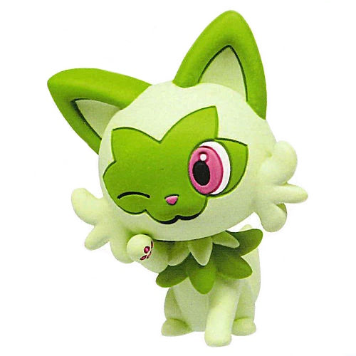 Pokemon Sprigatito Collection - Takara Tomy 1.5 Inch Mini Figure Toy for Kids & Collectors - Perfect for Display, Gifts, and Pokemon Battles