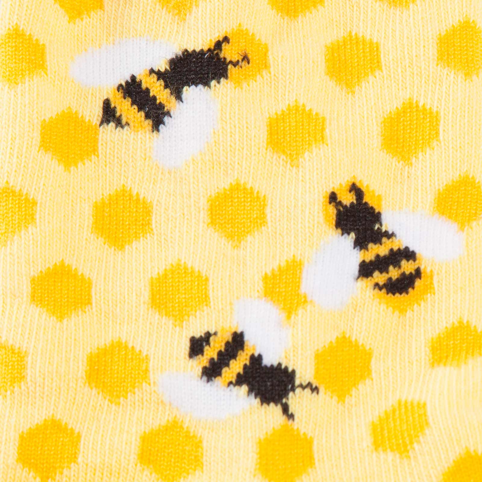 Fun Bee's Knees Youth Crew Socks - Cute Cartoon Bee Pattern Ankle Socks for Kids & Teens - Perfect for School, Sports & Everyday Wear