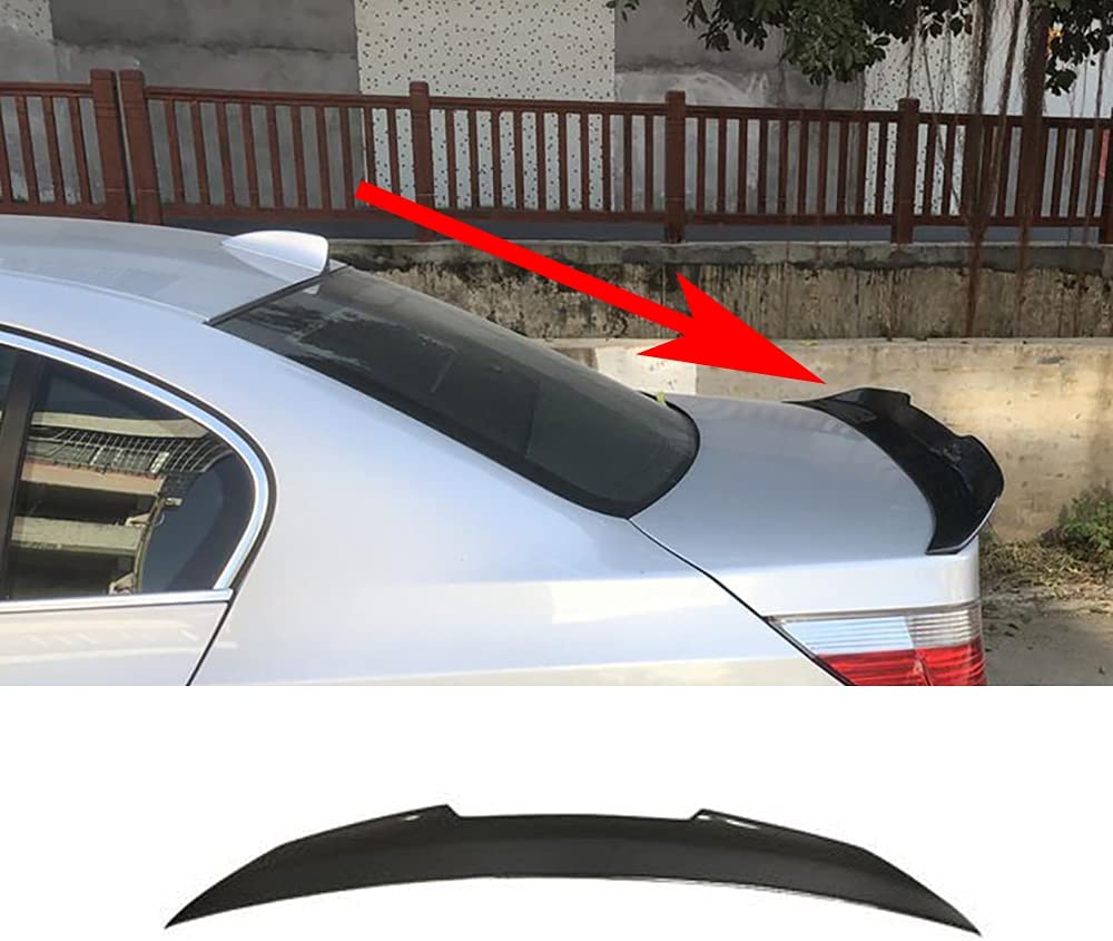 2005-2009 BMW 5 Series E60 PSM Style Carbon Fiber Rear Spoiler Wing - Lightweight Performance Upgrade for Enhanced Aerodynamics & Sporty Look - Perfect for Car Enthusiasts & Track Days