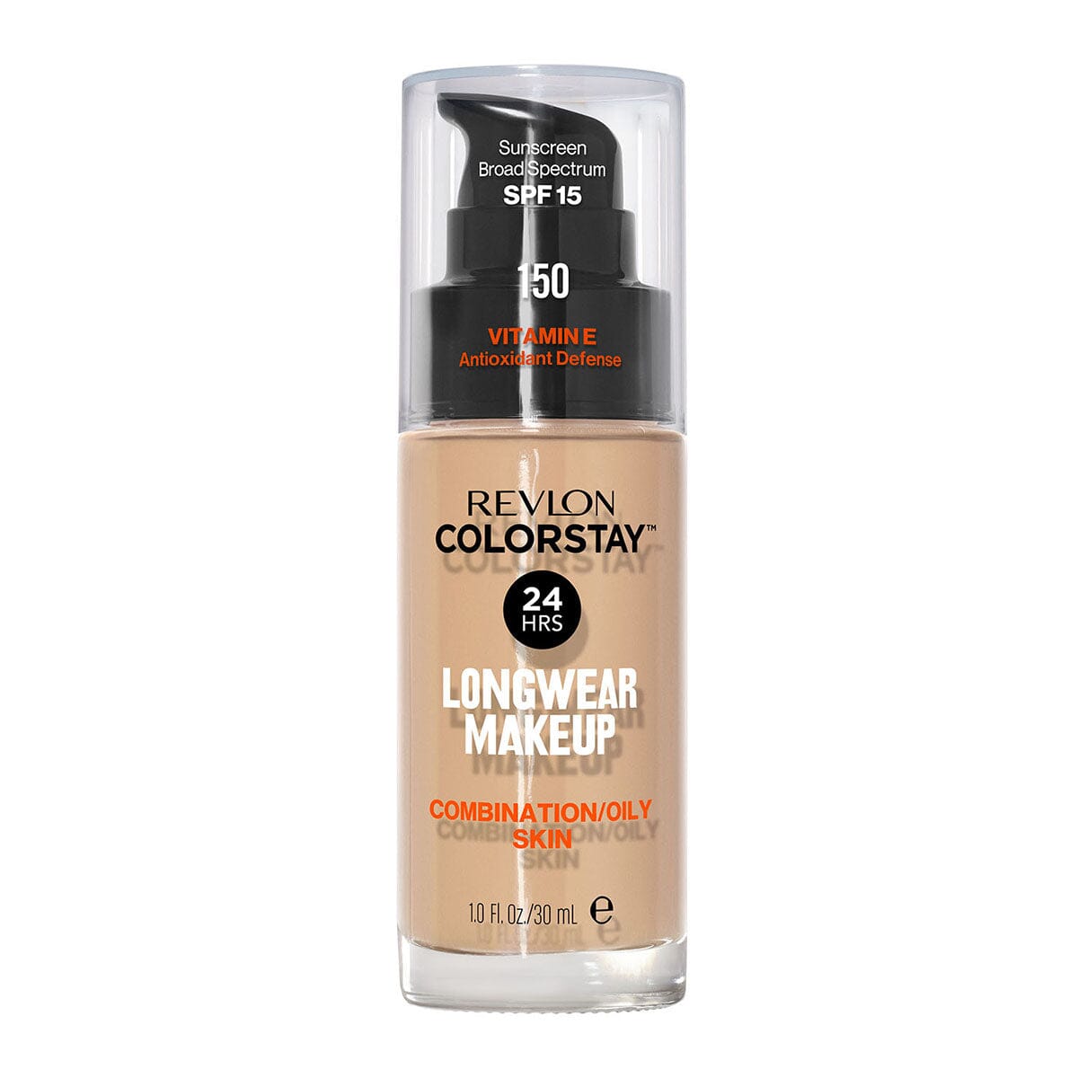 Revlon ColorStay Liquid Makeup for Combination to Oily Skin - Shade 150 Buff | Long-Lasting Full Coverage Foundation | Oil-Free & Matte Finish | Perfect for Daily Wear & Special Occasions