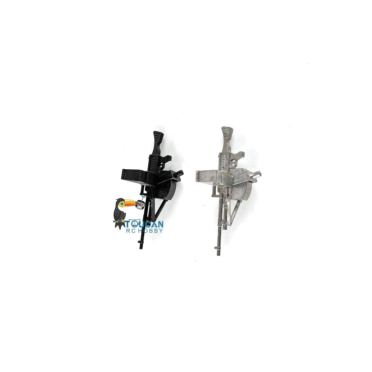 1/16 Scale Metal Machine Gun for Henglong RC Tanks - Compatible with Sherman 3898, M1A2, Panzer III, King Tiger 3848, Challenger 3908 - Upgrade Part for Tank Battles & Military Model Displays