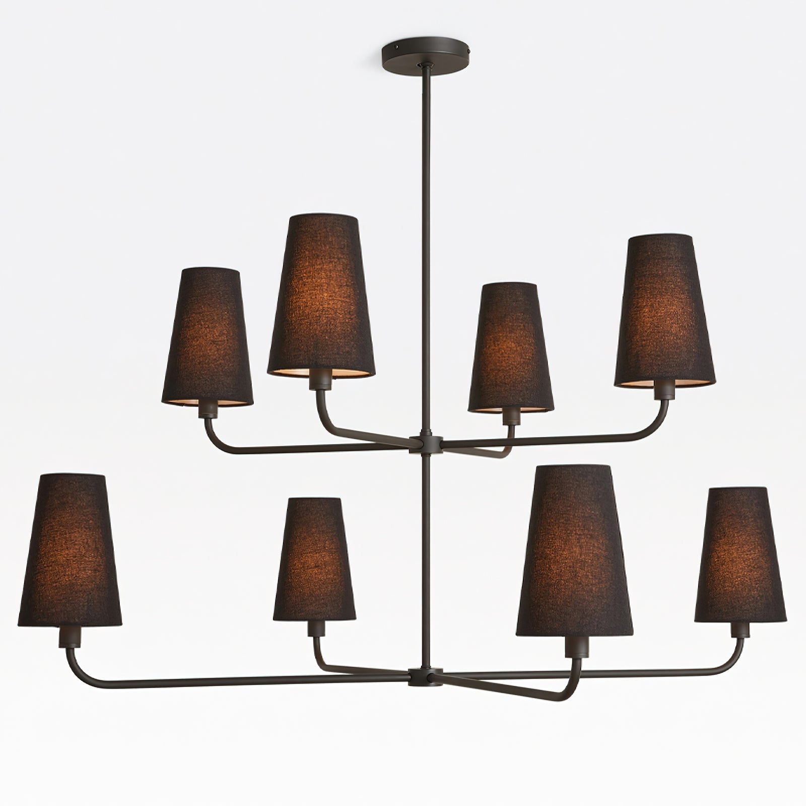 Ansel Chandelier - Modern Crystal Ceiling Light Fixture for Dining Room & Living Room | Elegant Lighting Decor for Home & Office