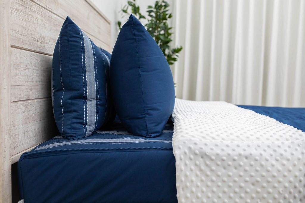 Premium Evan Pillowcase Set - Soft & Breathable 100% Cotton Pillow Covers for Ultimate Comfort - Perfect for Home, Bedroom, Hotel & Travel Use