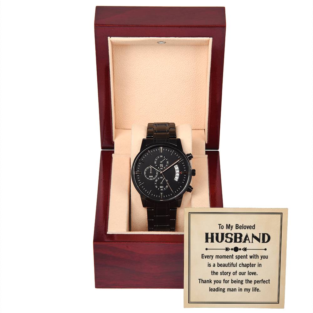 Stylish Men's Watch - Perfect Gift for Husband from Wife | Birthday, Anniversary Present for Him | Ideal for Daily Wear, Office & Special Occasions