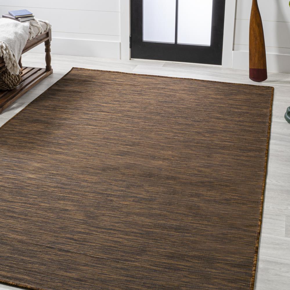 Ethan Modern Flatweave Solid Area Rug - Soft & Durable Indoor Carpet for Living Room, Bedroom, Office - Home Decor & Floor Protection