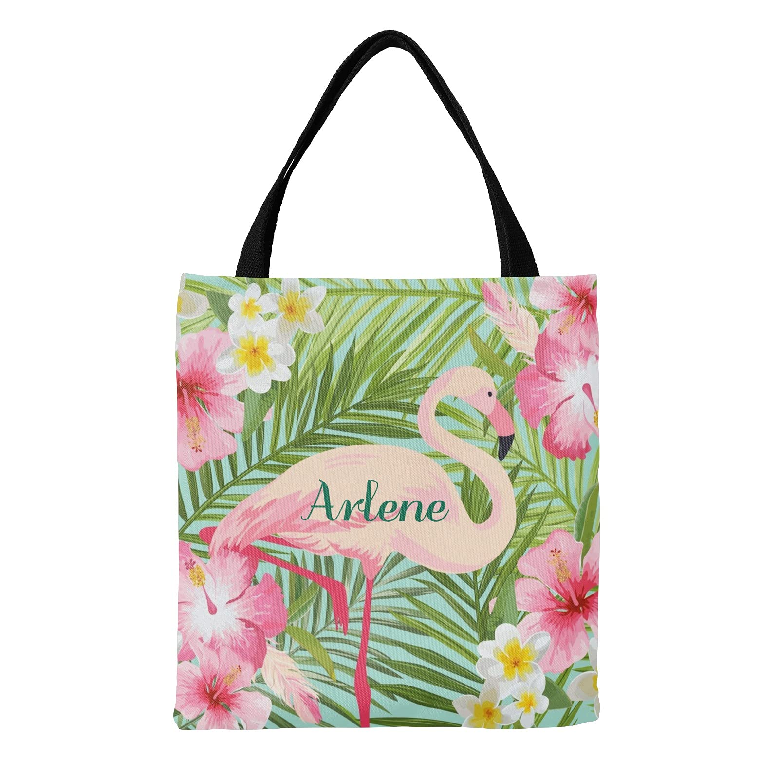 Personalized Nautical Anchor & Whale Stripes Canvas Tote Bag - Eco-Friendly Reusable Shopping Bag for Women, Beach Travel, School & Work - Perfect Gift for Ocean Lovers & Sustainable Lifestyle