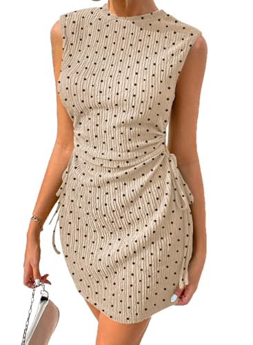 Z-khaki Polka Dots