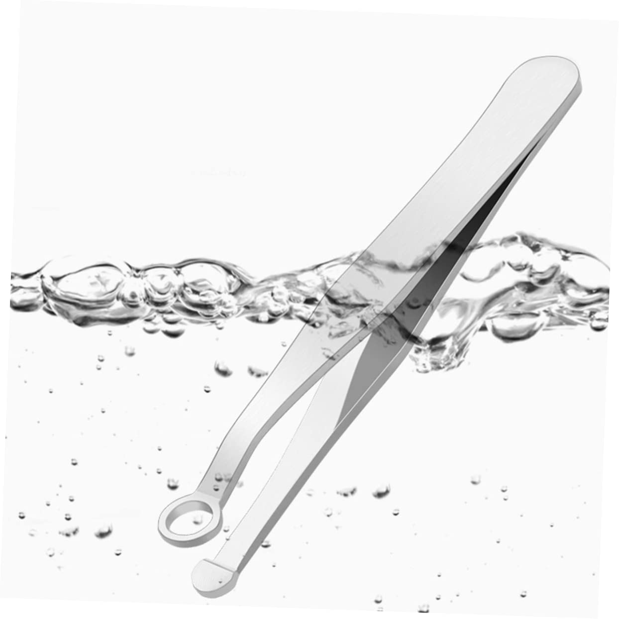 Stainless Steel Nose Hair & Eyebrow Trimmer Set - Round Head Facial Hair Clipper, Beard & Nose Hair Remover for Men & Women - Perfect for Grooming, Travel & Personal Care