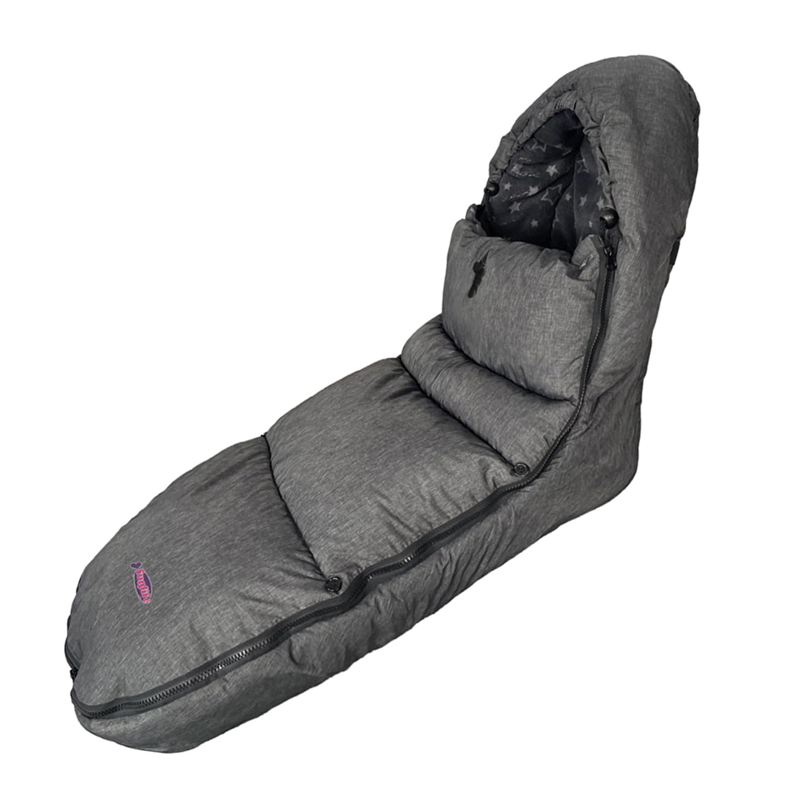 FunLife Adjustable Winter Stroller Bunting Bag for Toddlers 0-4T - Waterproof Removable Sleeping Bag with Front Height Adjustment - Perfect for Outdoor Walks, Shopping & Winter Travel