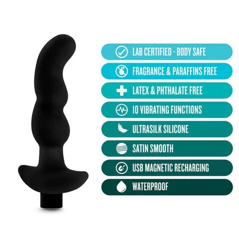 Premium Anal Plug with Powerful Vibration - Remote Control & Waterproof for Couples Play & Solo Pleasure | Perfect for BDSM, Roleplay & Sensual Exploration