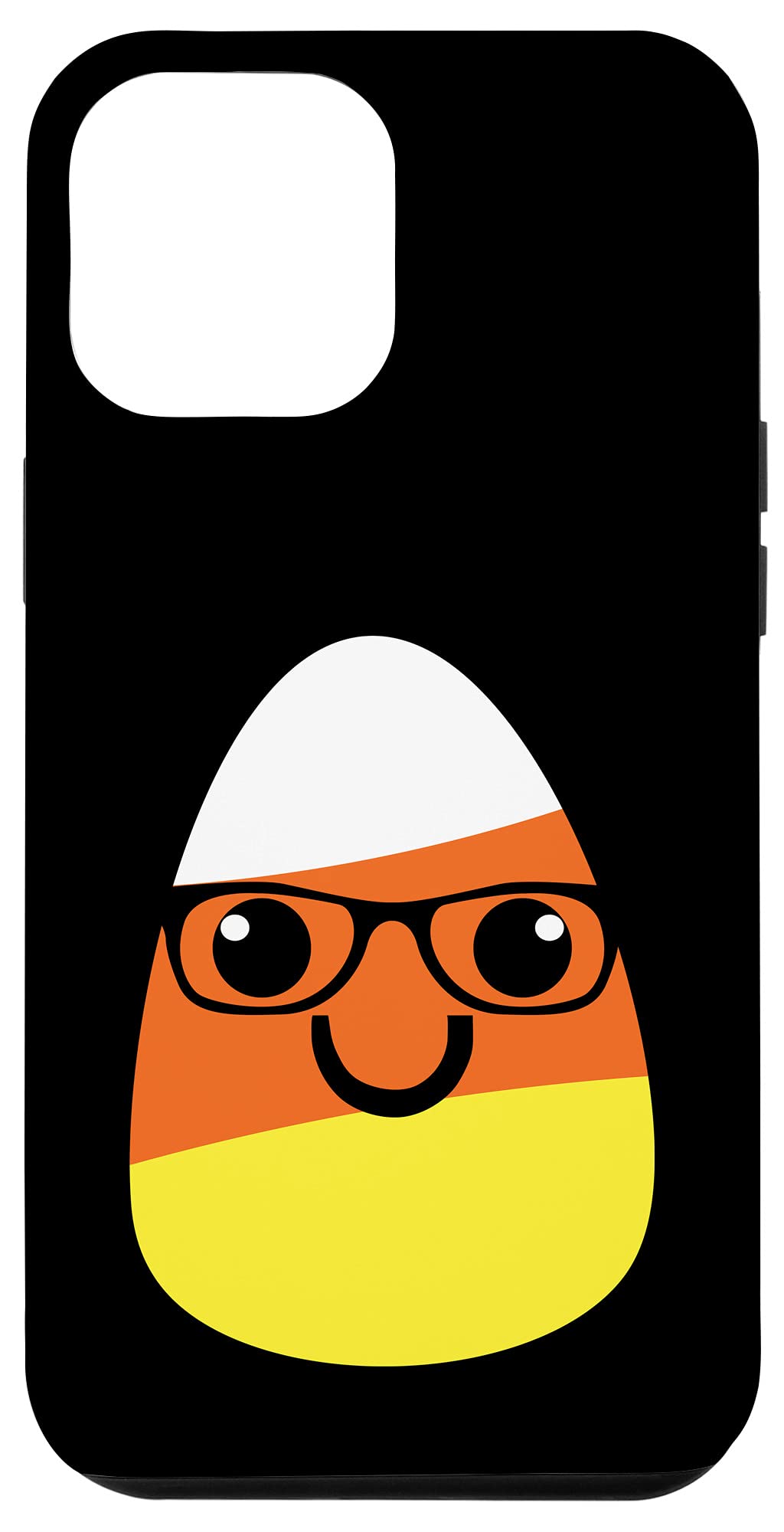 iPhone 12 Pro Max Case - Halloween Candy Corn & Nerds Themed Protective Phone Cover for Halloween Party, Trick or Treat, Cosplay & Candy Lovers