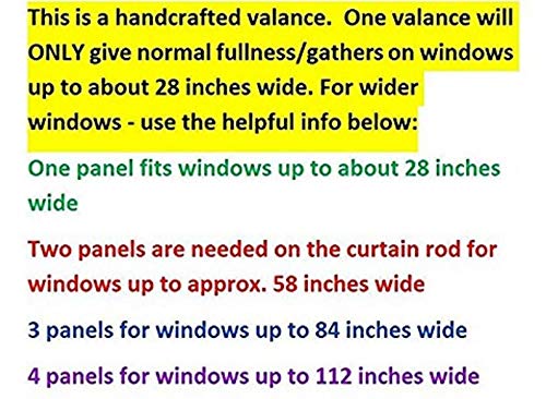Arcade Video Gaming Valance - Game Controller Themed Window Curtain Topper for Boys & Girls Bedroom Decor | Perfect for Gaming Rooms, Kids' Bedrooms & Bathroom Windows