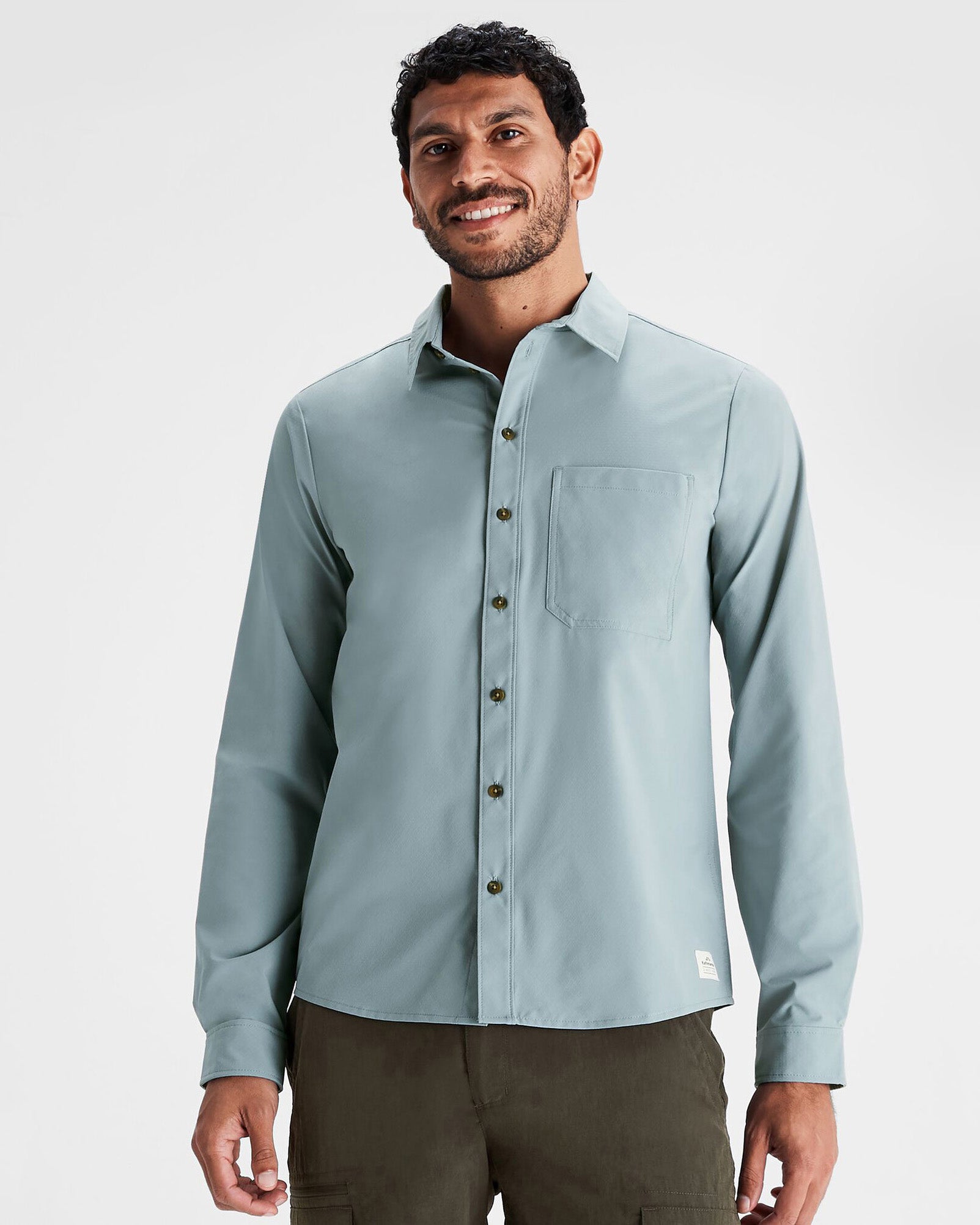 Men's Corsair Long Sleeve Vapor Shirt | Breathable Moisture-Wicking Performance Top for Hiking, Gym & Outdoor Activities