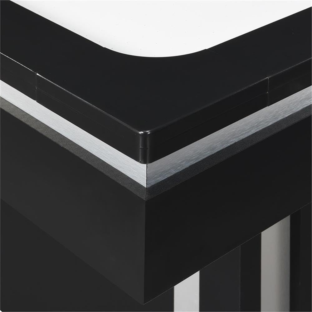 Picket House Furnishings Westbrook Black Air Hockey Table - Perfect for Game Rooms, Basements & Family Entertainment
