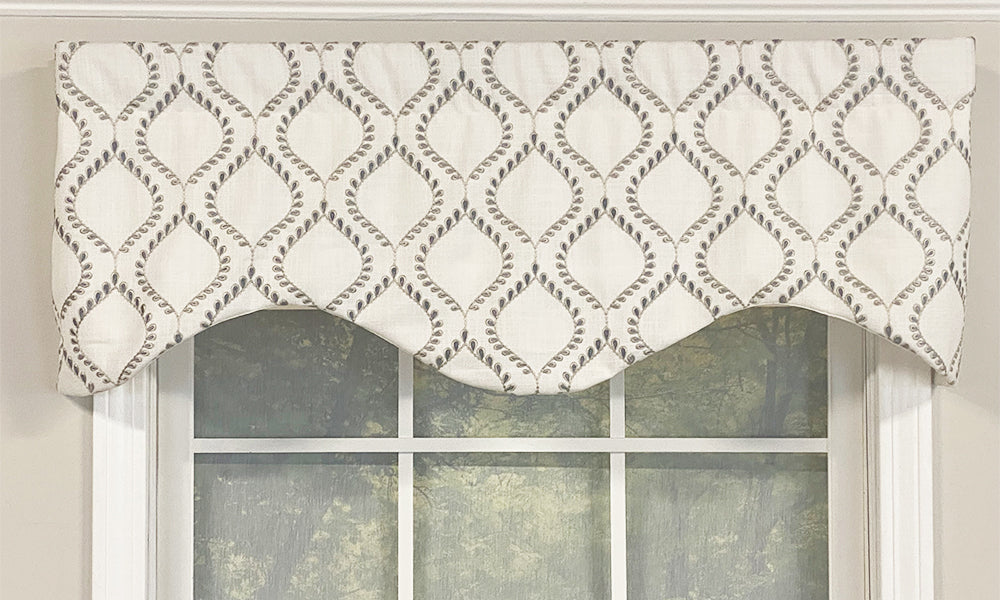 Go Getter Cornice Valance - Elegant Window Treatment for Living Room & Bedroom - Perfect for Home Decor & Curtain Rod Cover