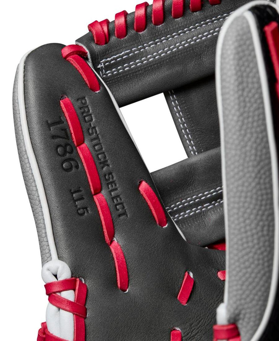 Wilson A2K 1786SS 11.5-Inch Baseball Glove - Premium Leather Spring Training Glove for Players | Perfect for Infield & Outfield Practice, Games & Training Sessions