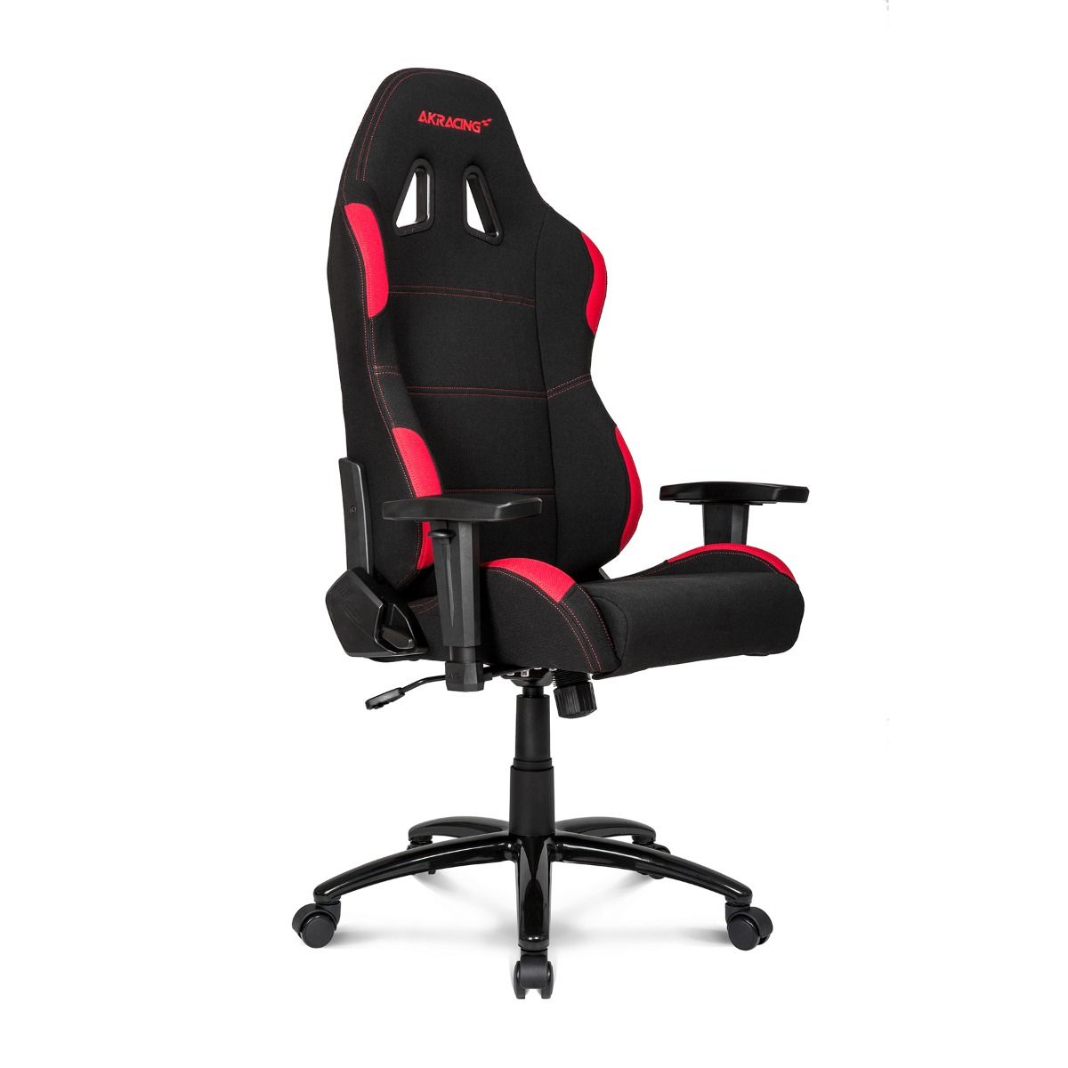 AKRACING K7012 Gaming Chair - Ergonomic Racing Style PC & Office Chair with Adjustable Height, Lumbar Support - Black & Red for Gamers, Streamers, and Esports Enthusiasts