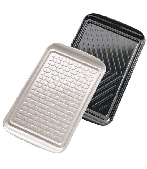 Premium BBQ Serving Tray - Heavy Duty Plastic Prep & Serve Dish for Grilling, Picnics & Outdoor Parties - Perfect for BBQ, Cookouts & Backyard Gatherings