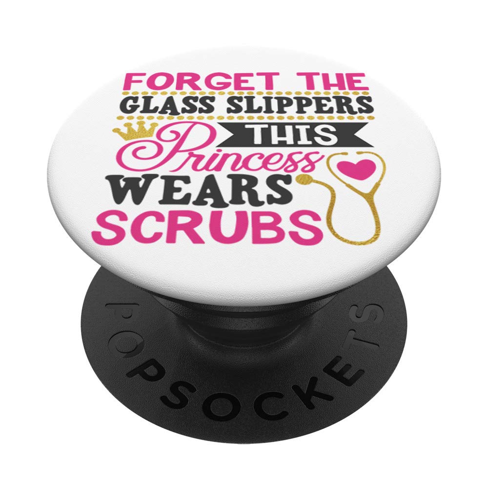 Nurse PopSockets PopGrip: Swappable Phone Grip for iPhones & Tablets - Perfect Gift for Medical Professionals & Nursing Students (Hospitals, Clinics, Nursing School)