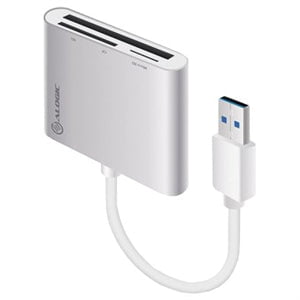 Alogic USB 3.0 Multi Card Reader - Compatible with SD/SDXC/SDHC/microSD/CompactFlash - High-Speed USB 3.1 Gen 1 Type A - Perfect for Photographers, Videographers & Data Transfer
