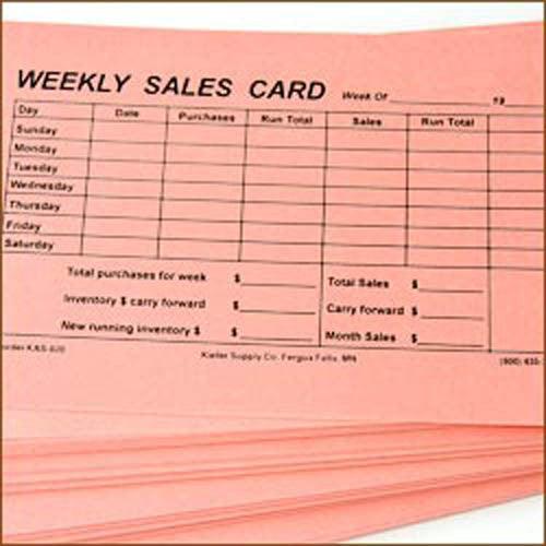 100-Piece Weekly Sales Card Deck - Premium Business & Marketing Tools for Trade Shows, Networking & Promotions
