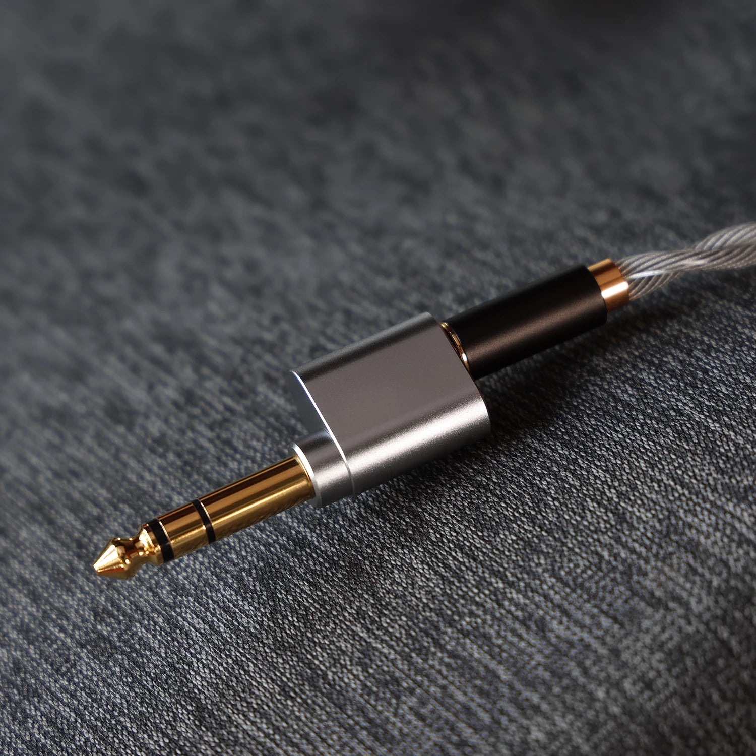 ddHiFi DJ65B AL 6.35mm Male to 4.4mm Female Audio Adapter - High-Quality Gold-Plated Connector for Headphones, Amplifiers & Studio Equipment