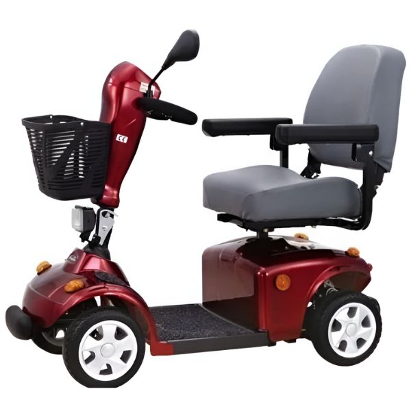 FreeRider USA FR168 4S II Heavy Duty 4 Wheel Mobility Scooter for Adults - 500 lb Weight Capacity, All-Terrain Electric Scooter for Seniors & Disabled (Perfect for Outdoor Use, Shopping Malls & Travel)
