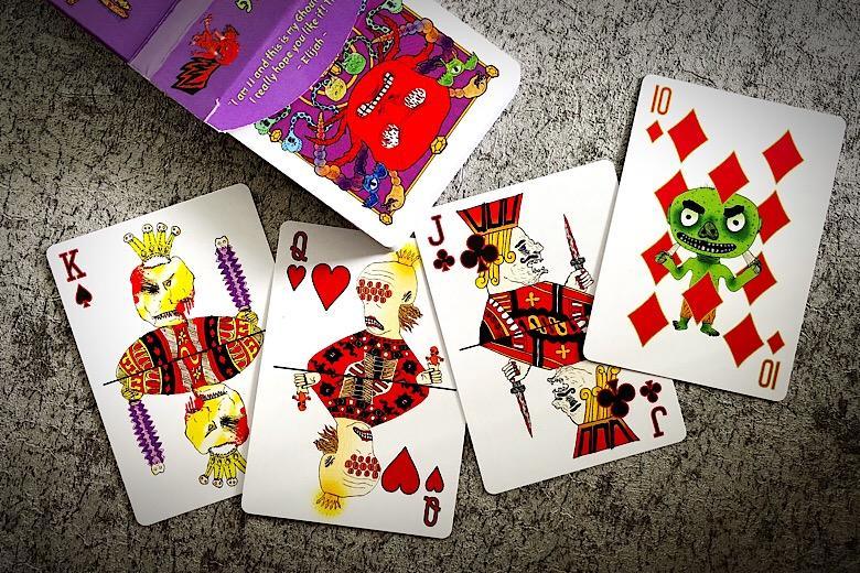 Ghoul Guys Halloween-Themed Playing Cards - Spooky Fun for Parties, Game Nights & Trick-or-Treating