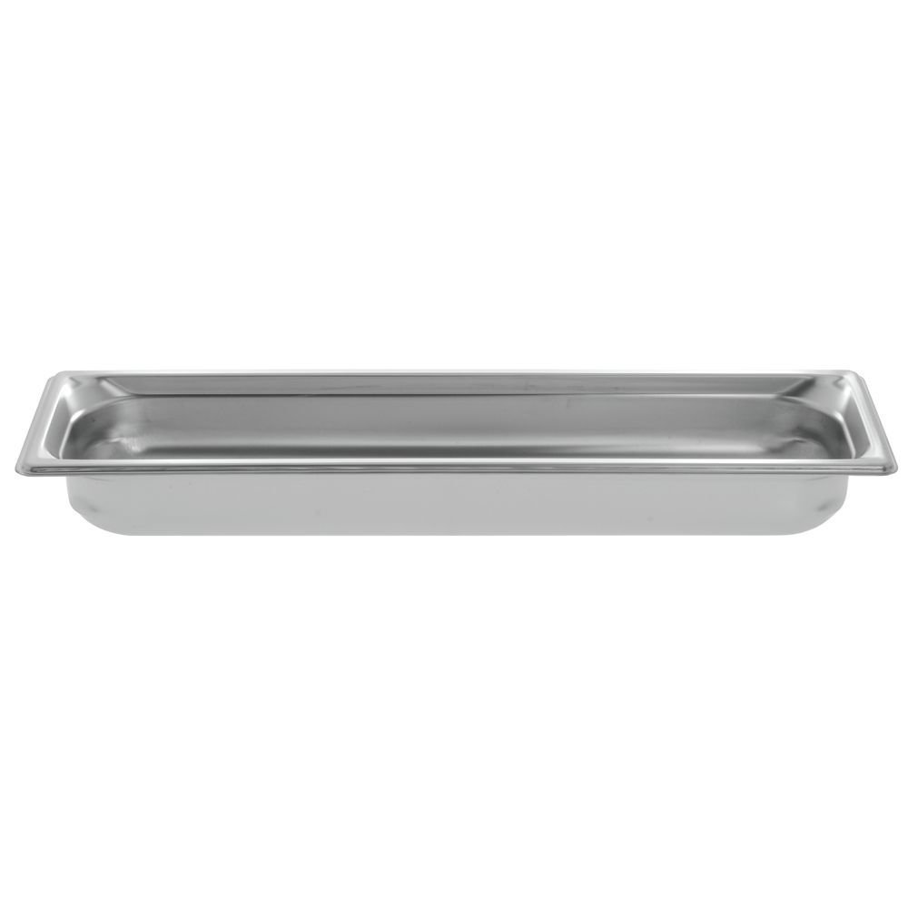Vollrath Stainless Steel Long Steam Table Pan - Commercial Food Warmer for Buffets, Catering & Restaurants - Durable & Easy to Clean