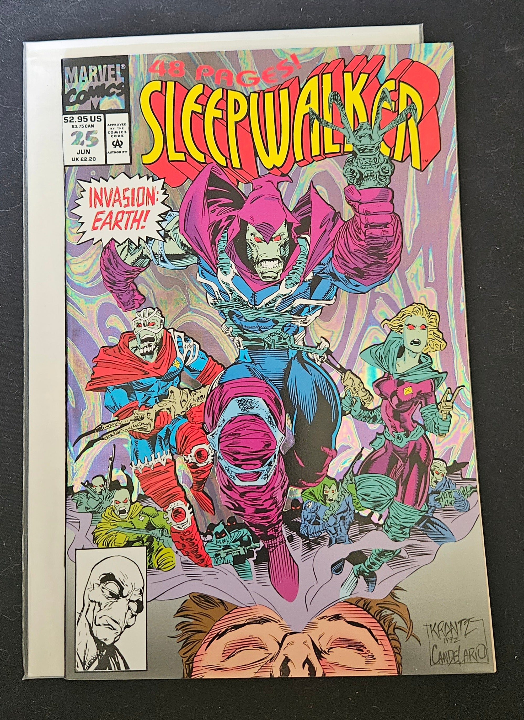 Sleepwalker #25: The New Sleepwalker | Marvel Comics 1992 Issue | Rare Collectible Comic Book | Perfect for Marvel Fans & Comic Collectors