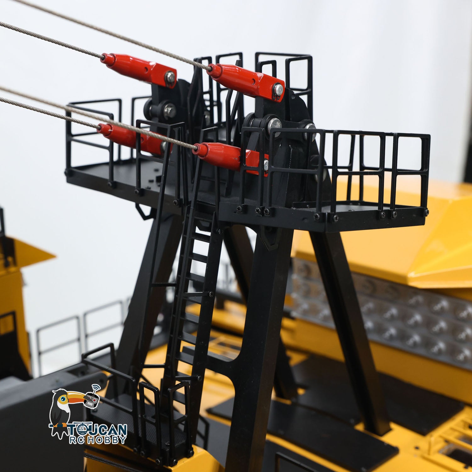 1/25 Scale Metal Electric Rope Shovel RC Excavator Model - Heavy Duty Mining Equipment with Radio Control System (ST8 PL18EV RTR/PNP) - Perfect for Construction Simulation, Mining Display, and RC Hobby Enthusiasts