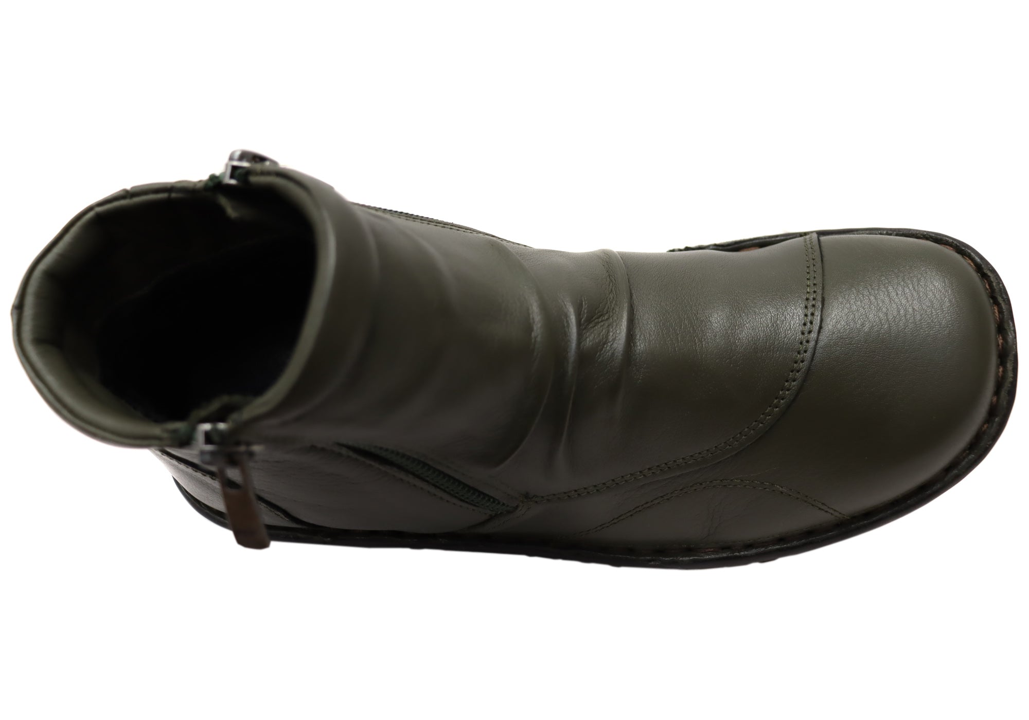 Orizonte Talun Women's European Comfortable Leather Ankle Boots - Stylish & Soft for Walking, Work & Casual Outfits