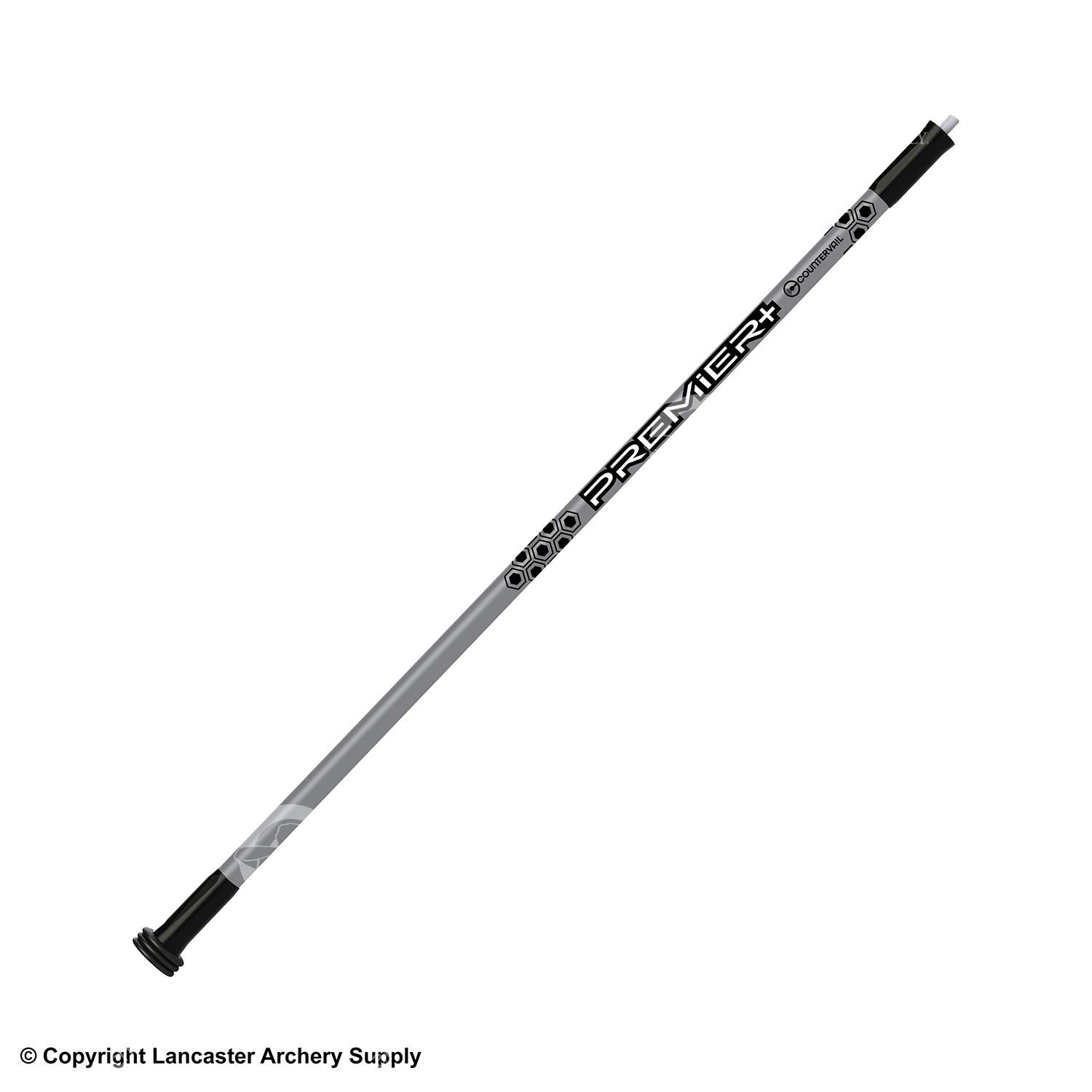 Bee Stinger Premier Plus Stabilizer with Countervail Technology - 27 Inch for Archery & Bow Hunting | Improve Accuracy & Reduce Vibration for Target Practice & Outdoor Sports