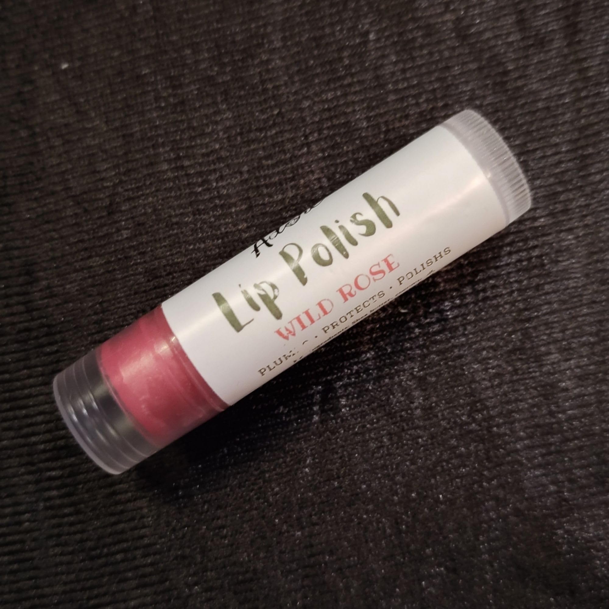 Adore Organic Lip Polish - 10g Natural Exfoliating & Moisturizing Lip Scrub for Soft, Smooth Lips - Perfect for Dry, Chapped Lips & Pre-Lipstick Prep
