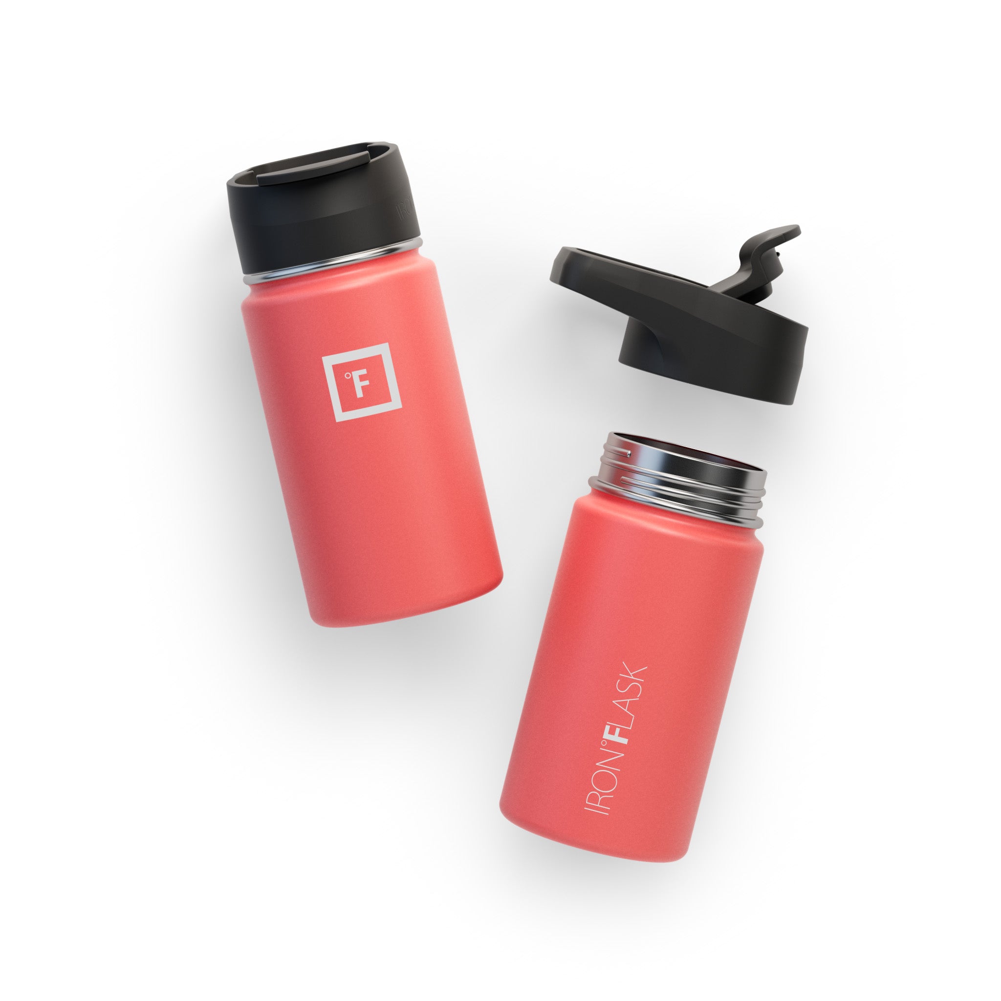 14 Oz Wide Mouth Water Bottle with Straw Lid - Leakproof & BPA Free - Perfect for Gym, Hiking, Travel & Everyday Hydration