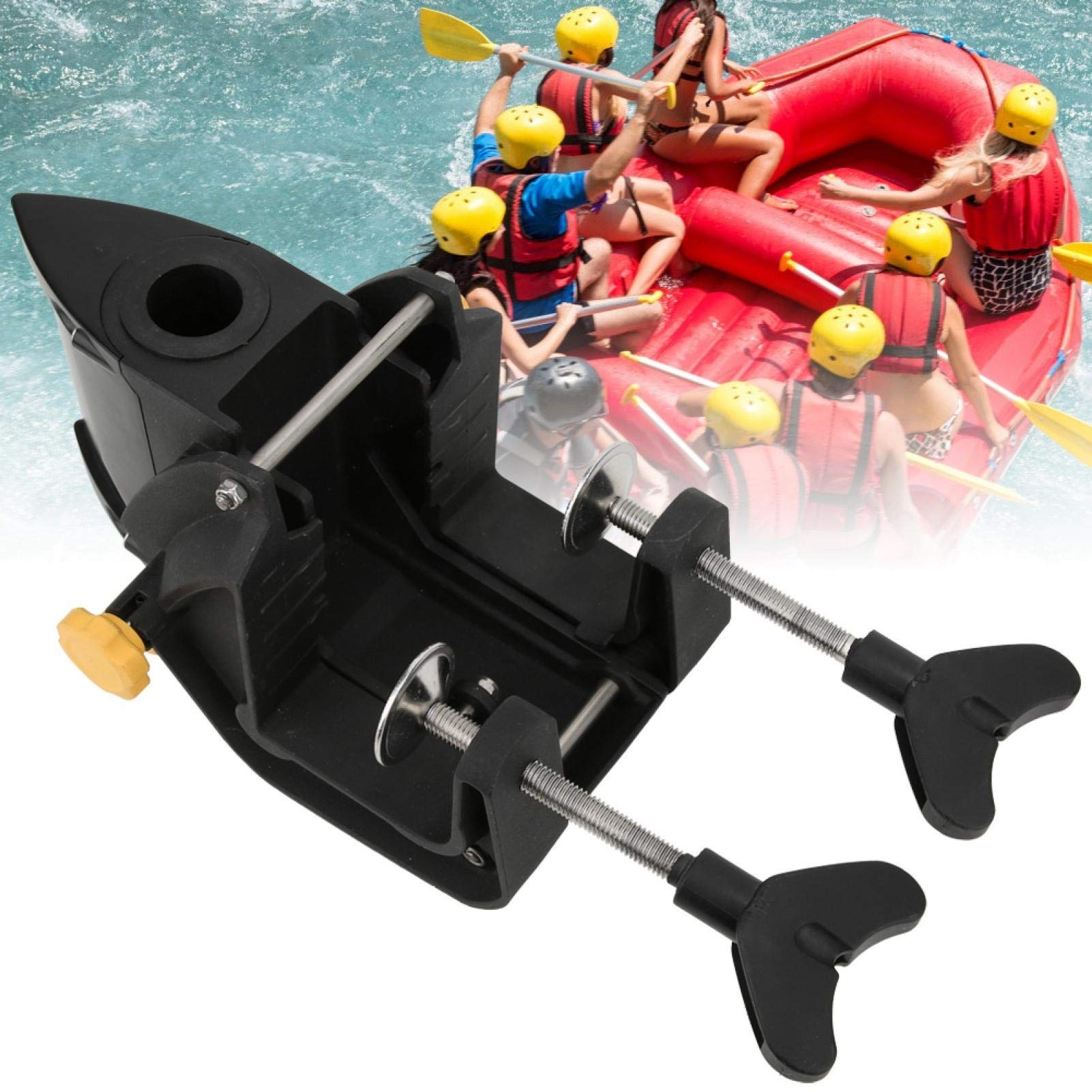 Wosune 1760g Lightweight Motor Suspension Bracket - Pneumatic Boat Motor Mount for Electric Outboard Engines & Kayak Thrusters | Perfect for Kayaking, Canoeing & Small Watercraft Adventures