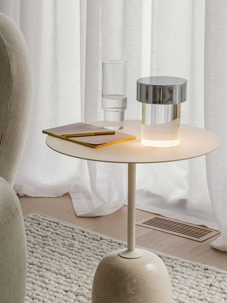 Portable Table Lamp - Rechargeable LED Desk Light with Adjustable Brightness, Perfect for Reading, Studying, and Bedside Use