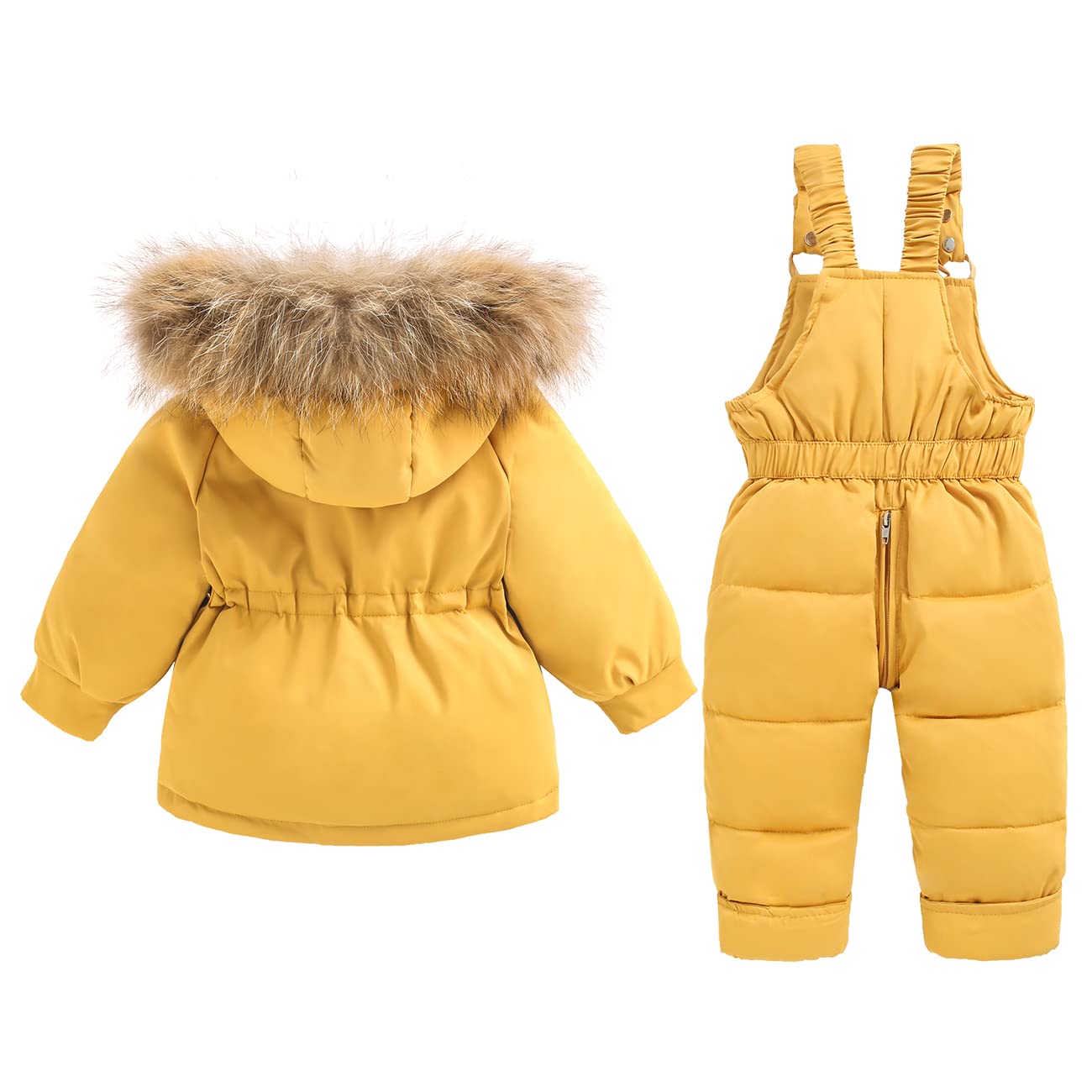 **Warm Winter Snowsuit for Toddler Boys & Girls - Waterproof Snow Jacket & Pants Set - Kids Winter Coat for Outdoor Play & Snow Activities**