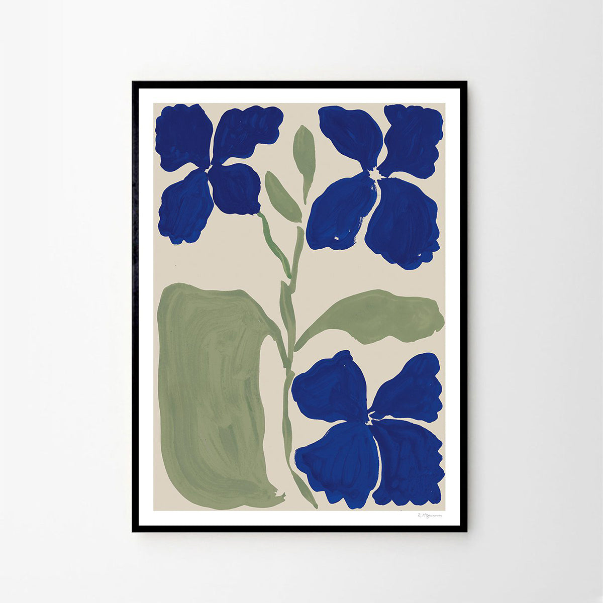 Vibrant Floral Wall Art Print - The Poster Club | Perfect for Home Decor, Living Room, Bedroom & Office