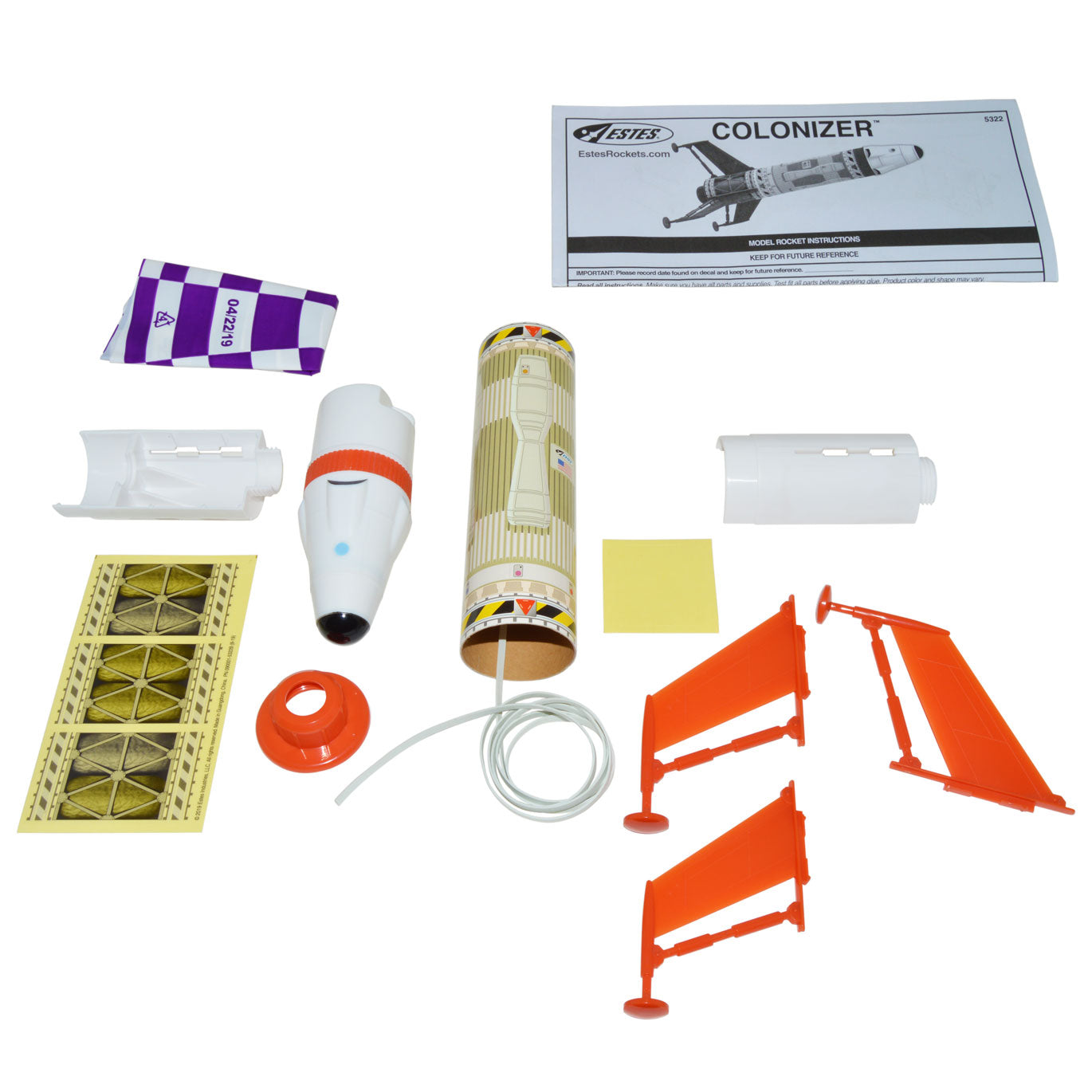 Estes Destination Mars Colonizer Model Rocket Starter Set - STEM Educational Toy for Kids & Adults - Perfect for Science Class, Backyard Launching & Space Exploration Enthusiasts