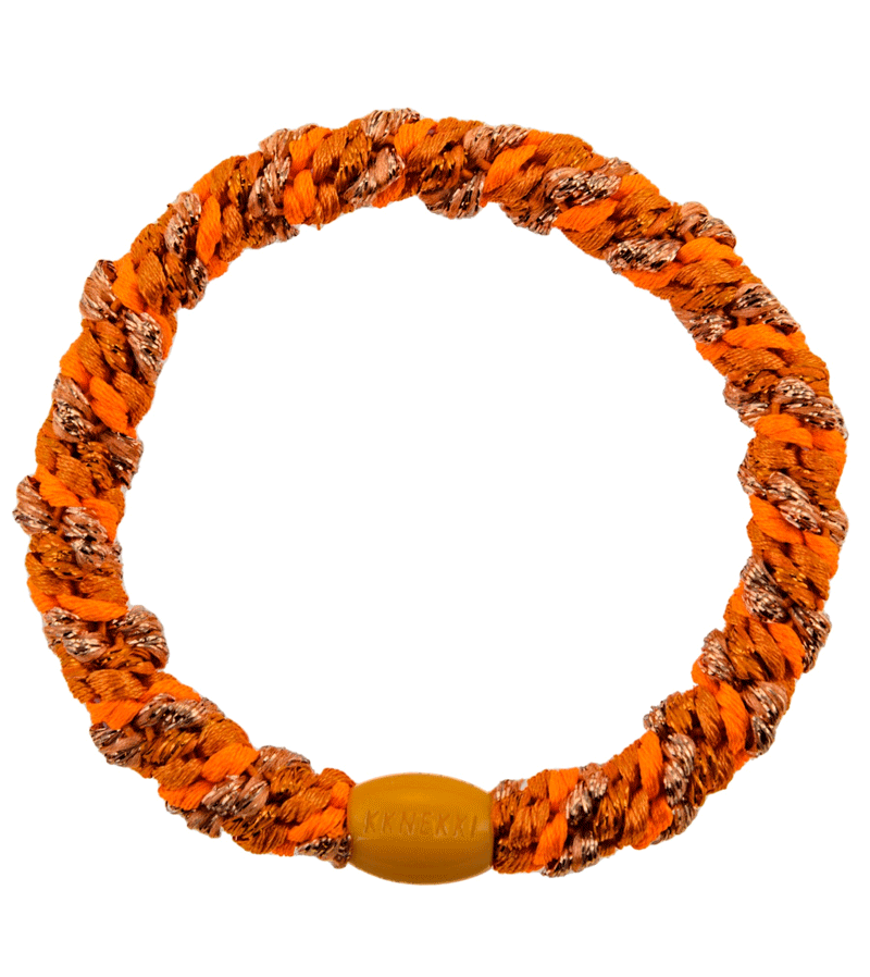 Bon dep Orange Glitter Mix Hairband - Sparkling Hair Accessory for Parties, Weddings & Festive Events | Trendy Headband for Women & Girls