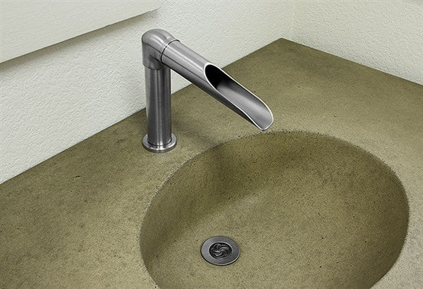 Sensor Deck Mount Lavatory Faucet - Touchless Bathroom Sink Faucet with Motion Sensor for Modern Homes, Restaurants & Public Restrooms