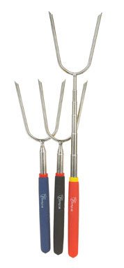 Premium Extendable Camping Fork with Comfortable Rubber Handle - 18