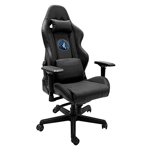 Dreamseat Xpression Gaming Chair with Minnesota Timberwolves Logo - Ergonomic Office & Esports Chair for PC Gaming, Streaming & Home Theater - Comfortable Racing Style Seat with Lumbar Support