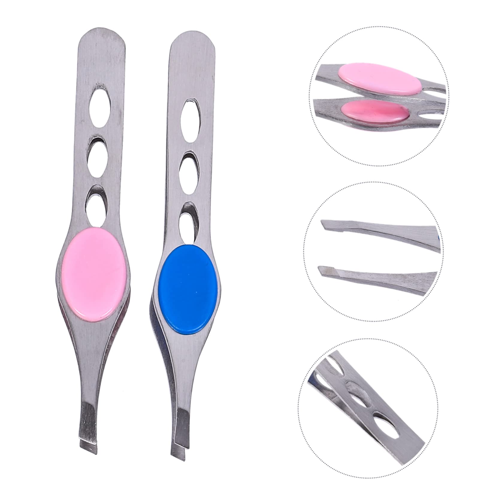 Beavorty 8-Piece Stainless Steel Eyebrow Shaping Kit - Professional Eyebrow Tweezers, Trimmer & Grooming Tools for Perfect Brows - Ideal for Home Use, Salon, Travel & Makeup Kit