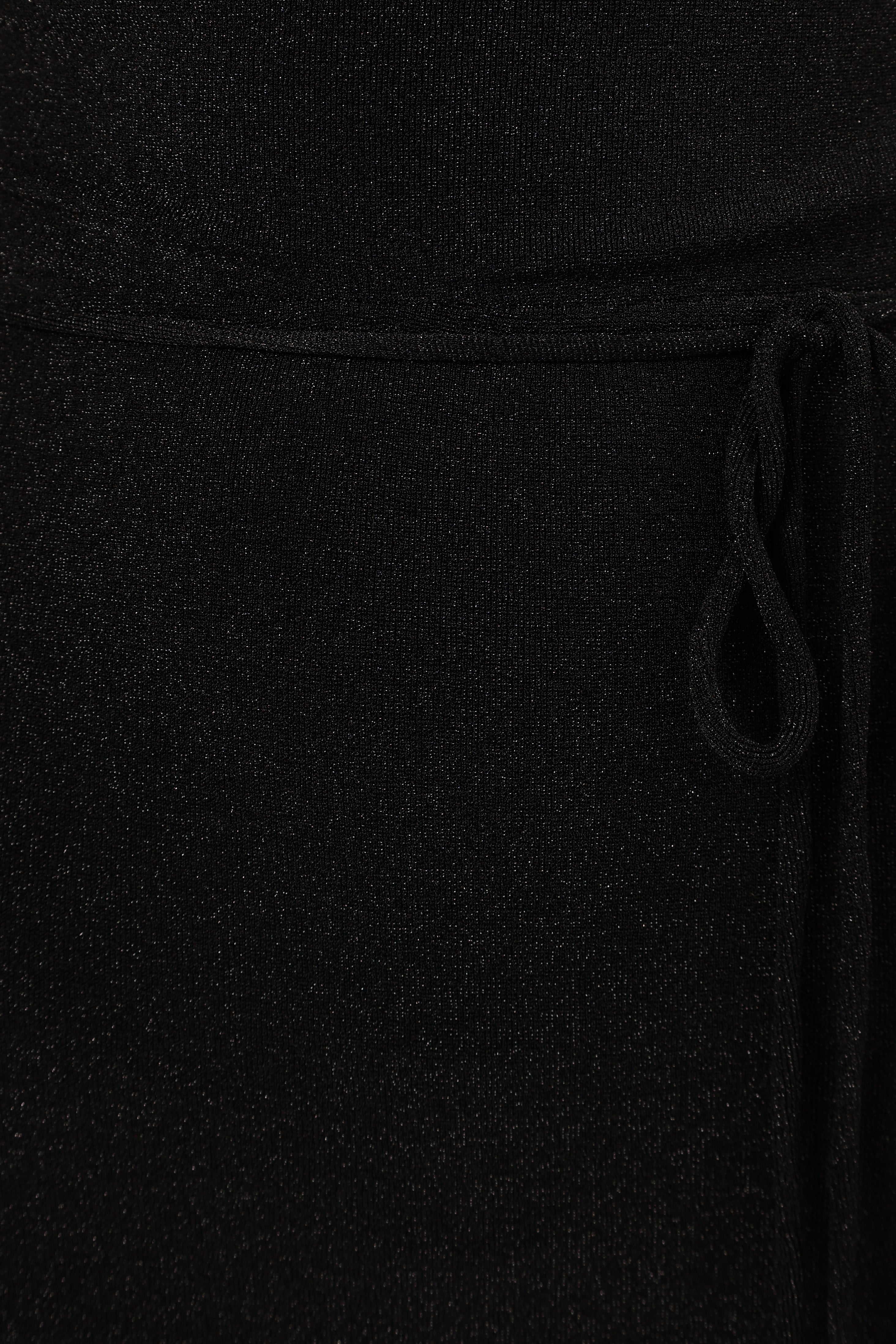 Emily Midi Dress - Elegant Black Flowy Dress for Women | Perfect for Office, Party & Date Night