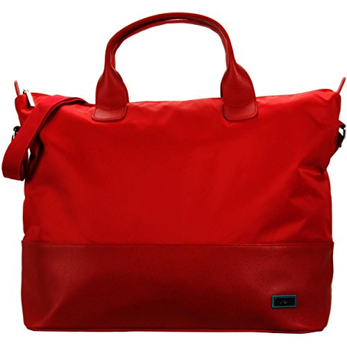 Hadaki Women's Tote Bag - Stylish Red Tango Hamptons Beach Bag for Women, Perfect for Shopping, Travel & Beach Outings